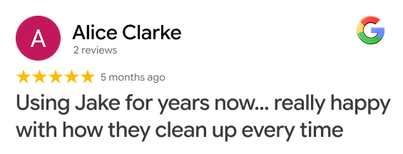 5-star Google review for XtraFresh Carpet Care in Rotherham