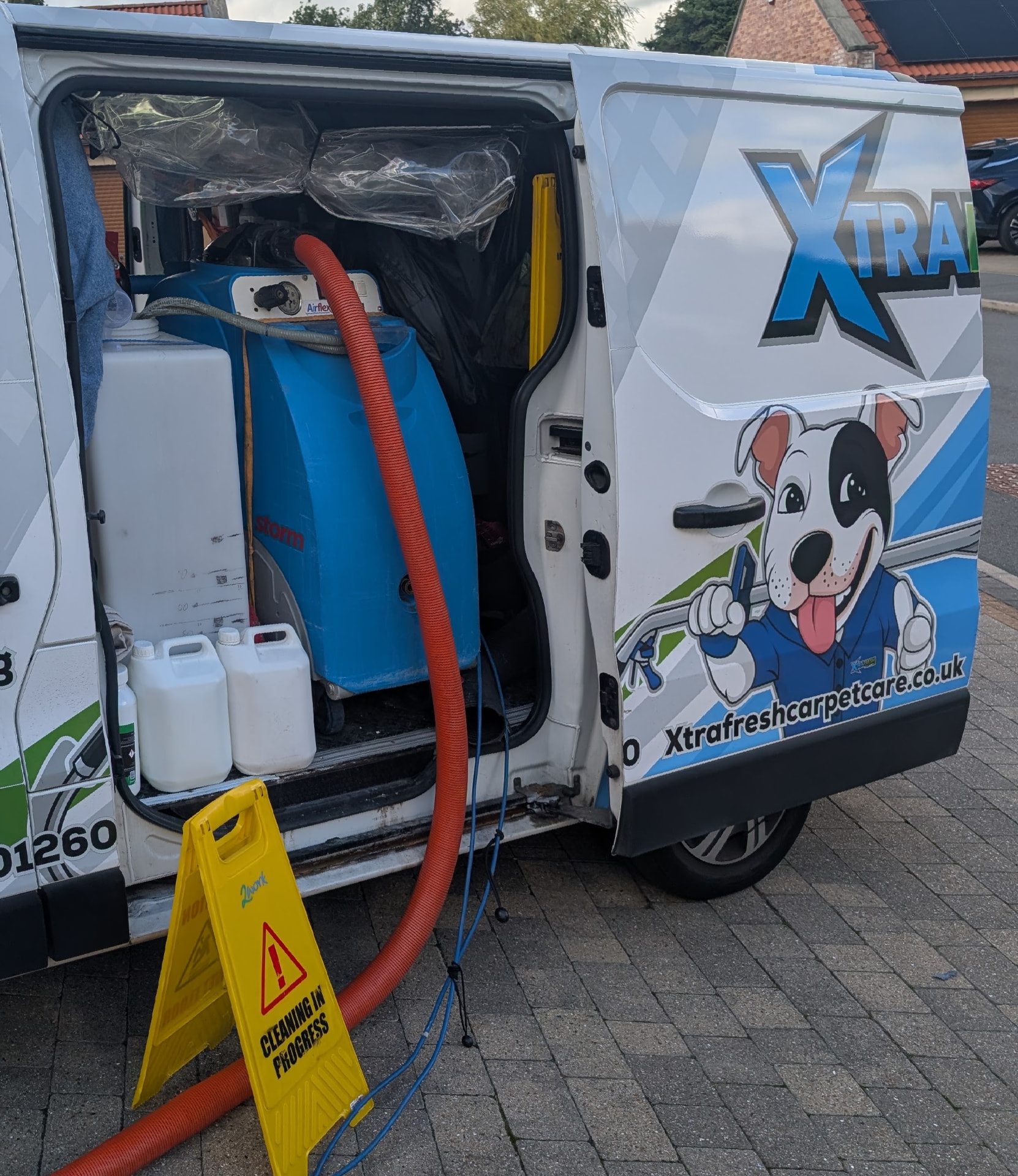 XtraFresh technician at work in Rotherham