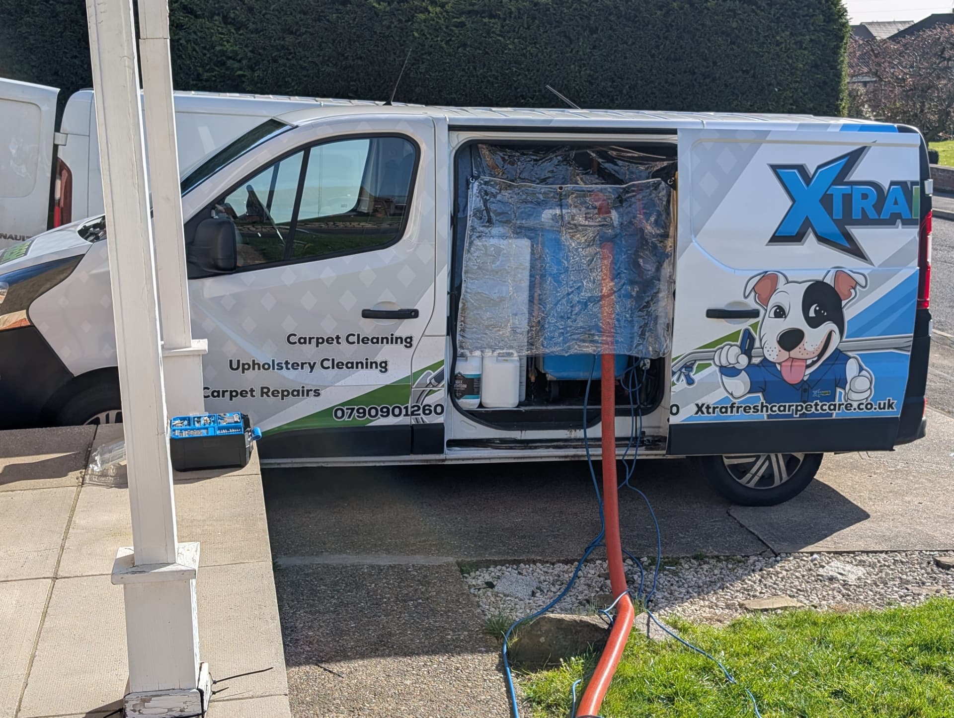 XtraFresh truck mounted professional carpet cleaning system