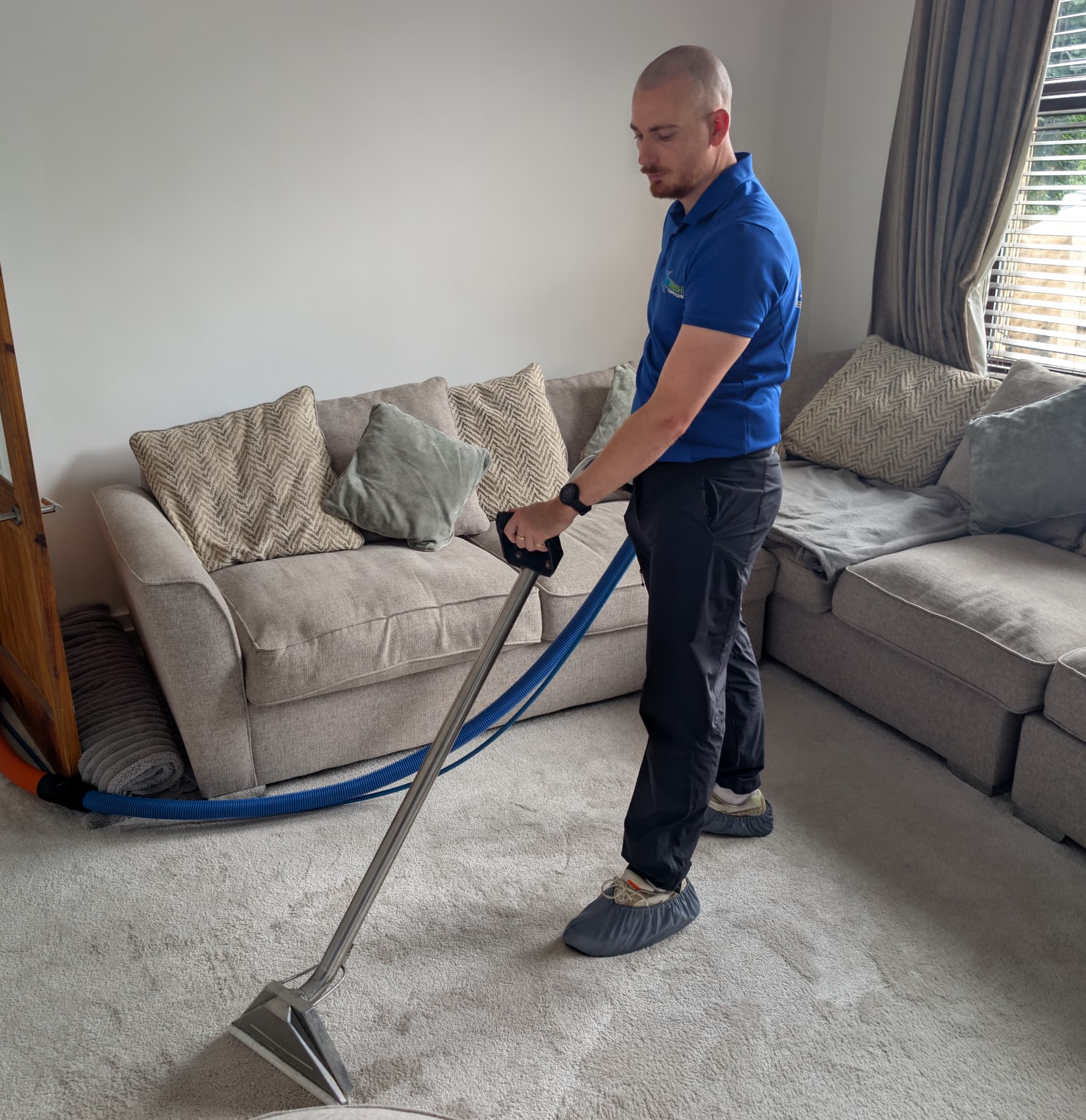 Professional carpet cleaning in Rotherham